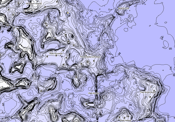 ChartSelect's contour preview for  LakeMaster Legacy Region