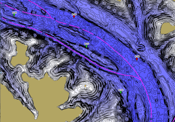ChartSelect's contour preview for  LakeMaster Legacy Region