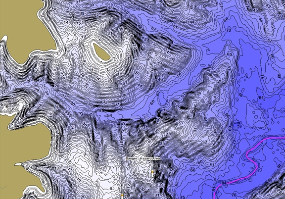 ChartSelect's contour preview for  LakeMaster Legacy Region