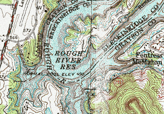 Rough River Humminbird ChartSelect