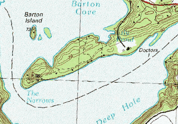 Bartons Cove Depth Chart